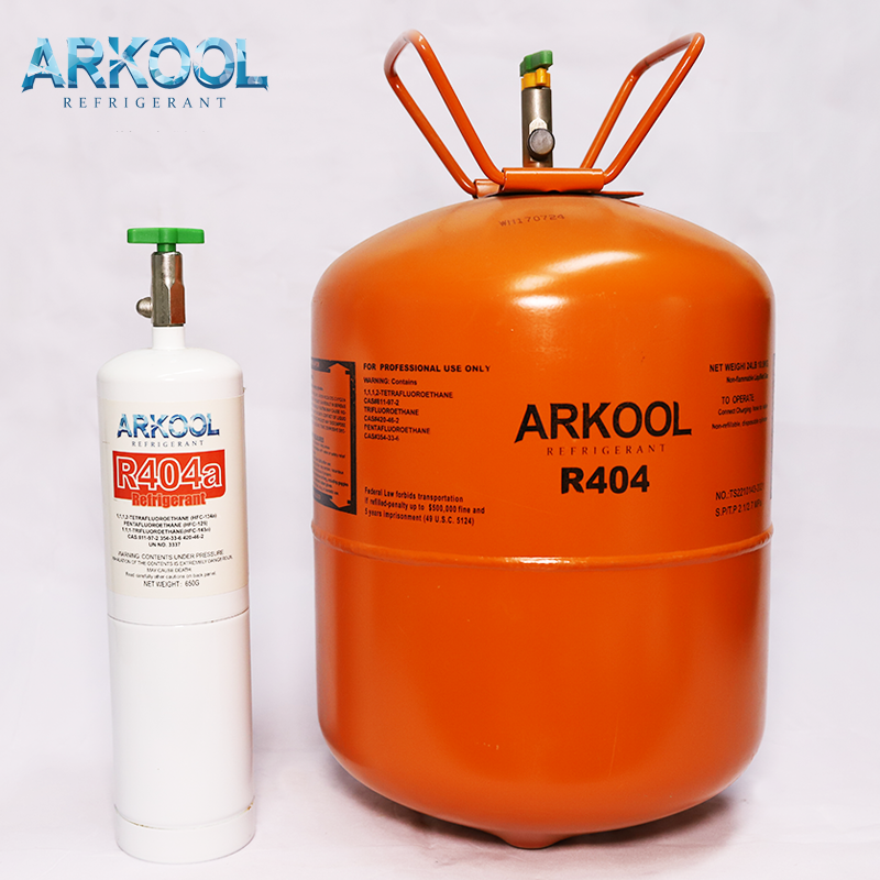 refrigerant gas R404A 10.9kg replace R 22 R22A 13.6kg refrigerant gas