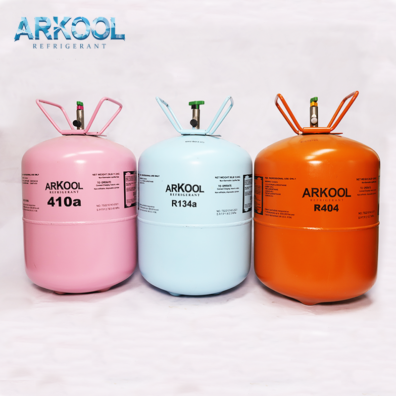 refrigerant gas R404A 10.9kg replace R 22 R22A 13.6kg refrigerant gas