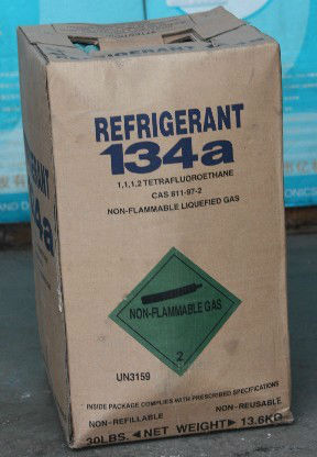 R134a refrigerant gas 13.6kg CAS 811-97-2 99.9% purity R134a factory price