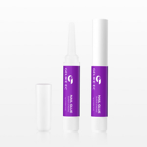 Nail Tip Glue Gel Customized Logo Acrylic Mini Press on Nail Gel Glue Private Label Brush on Nail Glue