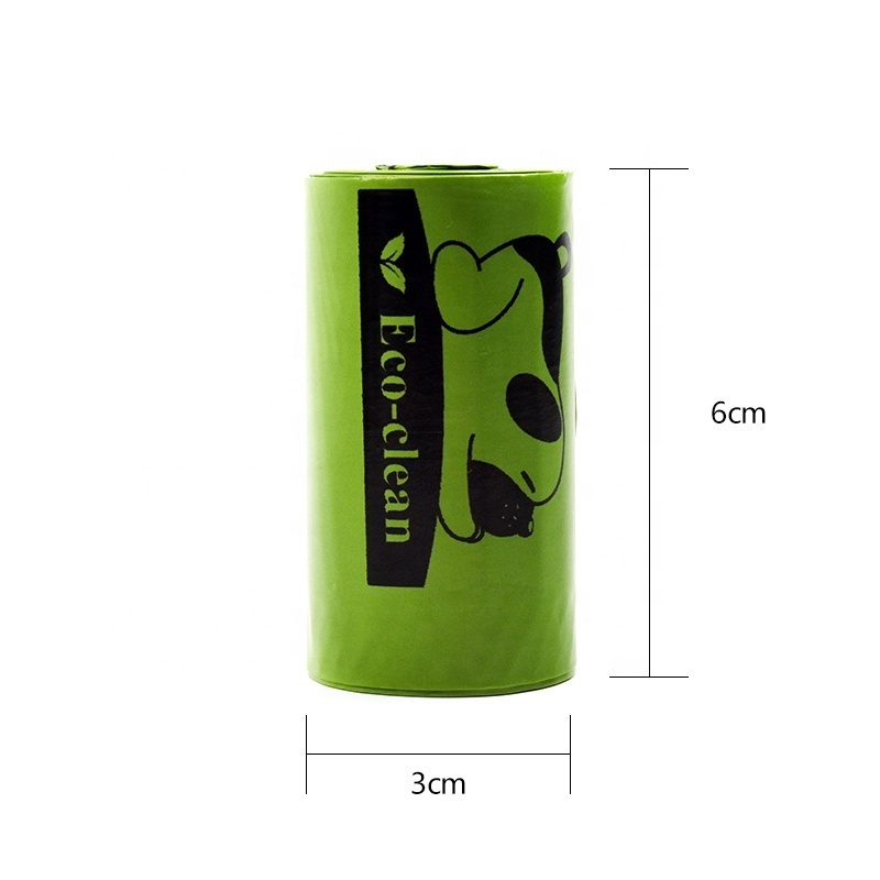 Custom logo biodegradable pet waste bag by the box dog  poop bags for dogs biodegradable scent pet poop bag