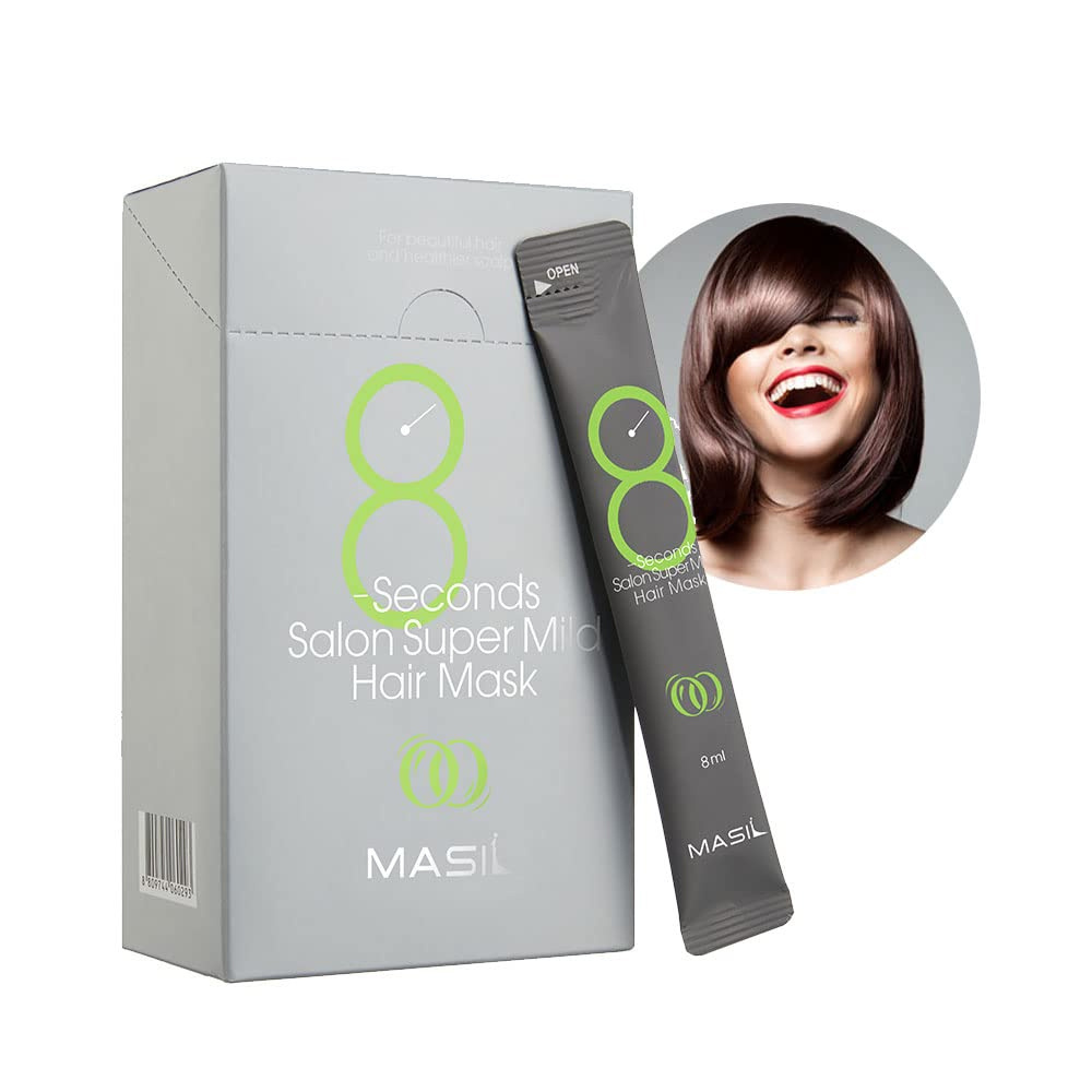 Korean Professional Salon  Hydrating Protein Restore Bouncy  Scalp Treatment  Masil 8 Seconds Super Mild Hair  Mask Stick