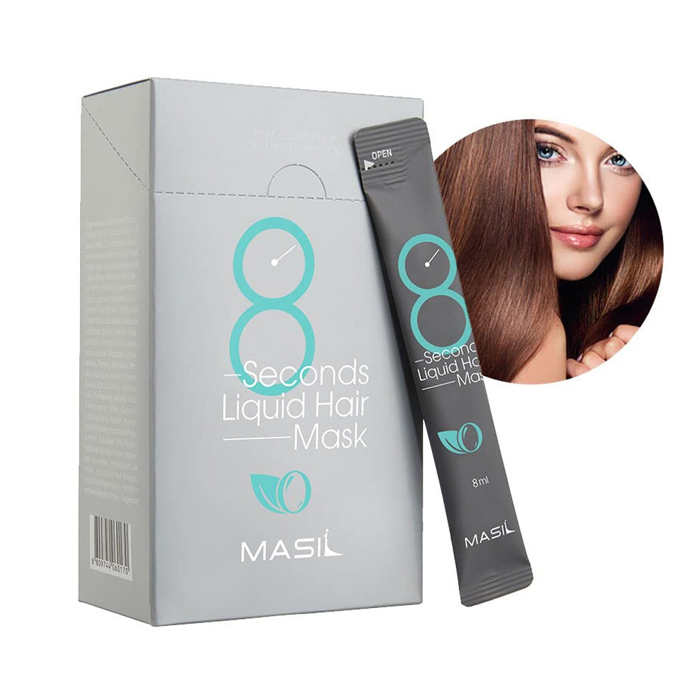 Korean Professional Salon  Hydrating Protein Restore Bouncy  Scalp Treatment  Masil 8 Seconds Super Mild Hair  Mask Stick