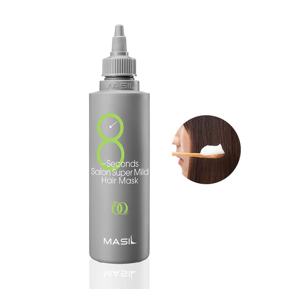 Korean Professional Salon  Hydrating Protein Restore Bouncy  Scalp Treatment  Masil 8 Seconds Super Mild Hair  Mask Stick