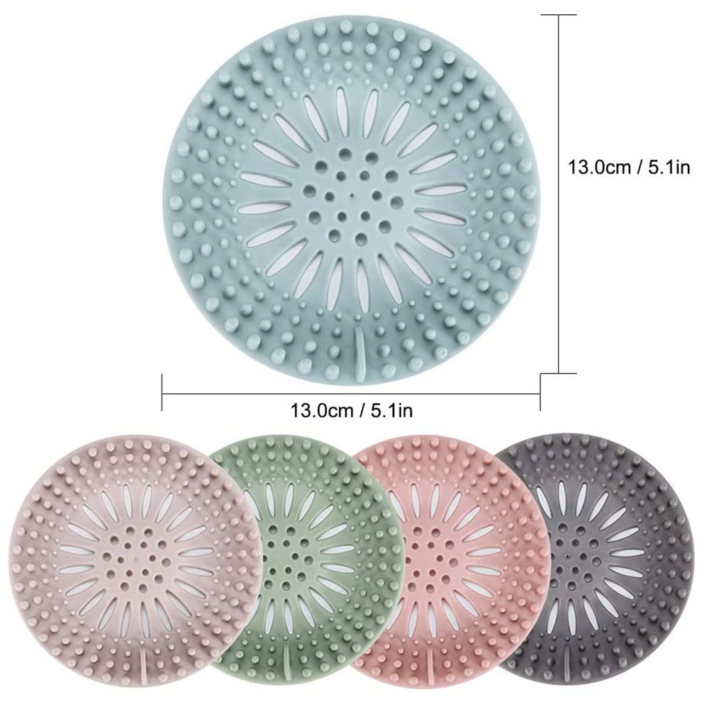 Tub Drain Protector Hair Catcher Stopper Shower Drain Covers Hair Stopper Shower Drain For Bathtub And Kitchen