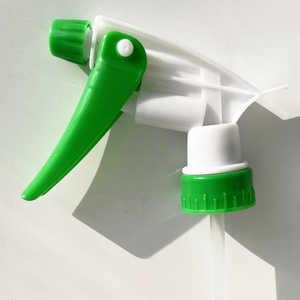 Green-White Colored 28-400 28-410 Plastic Trigger Sprayer Tire Wheel Spray Bottle Adjust Nozzle For Plastic Spray Bottles