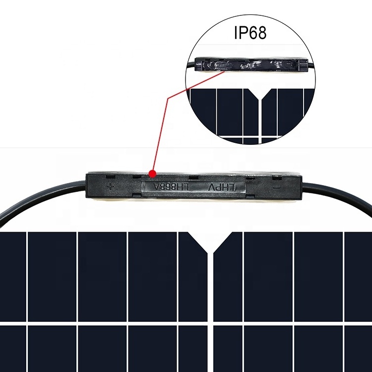 Eco-worthy Free Shipping RV Photovoltaic 130W Flexible Solar Panel Foldable RV Marine Solar Panel