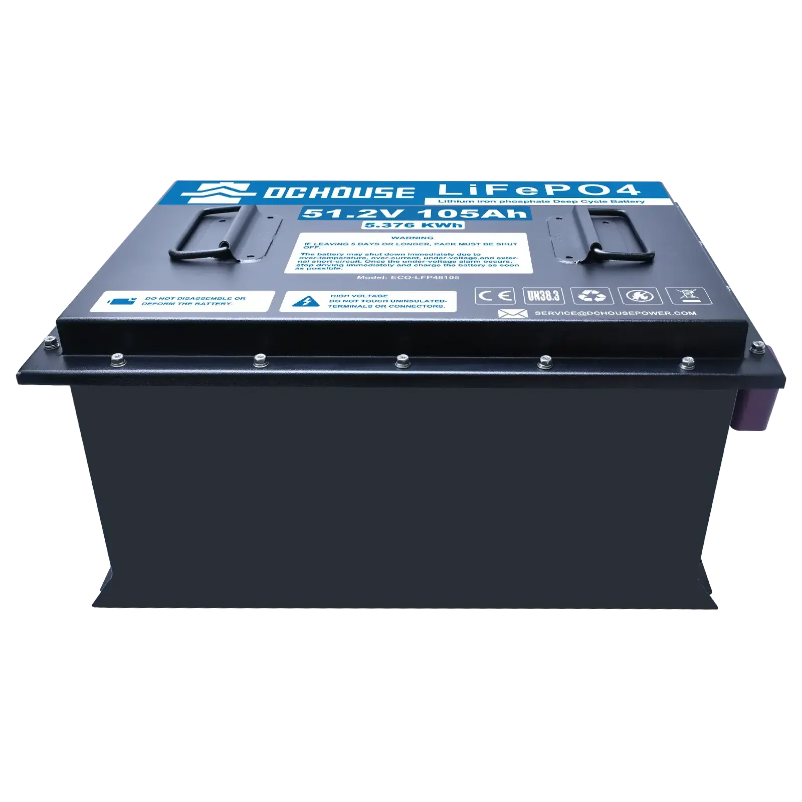 Lfp Battery 48v 51.2v 105ah Golf Cart Lifepo4 Battery For Club Car Golf Cart