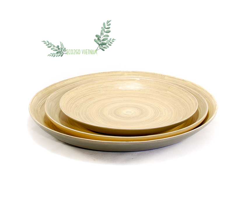 TOP SELL BAMBOO FIBER  PLATE/ BAMBOO BABY BOWLS WITH CUSTOMIZED LOGO ( whatsapp : +84-948-381-386)