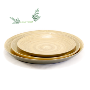 TOP SELL BAMBOO FIBER  PLATE/ BAMBOO BABY BOWLS WITH CUSTOMIZED LOGO ( whatsapp : +84-948-381-386)