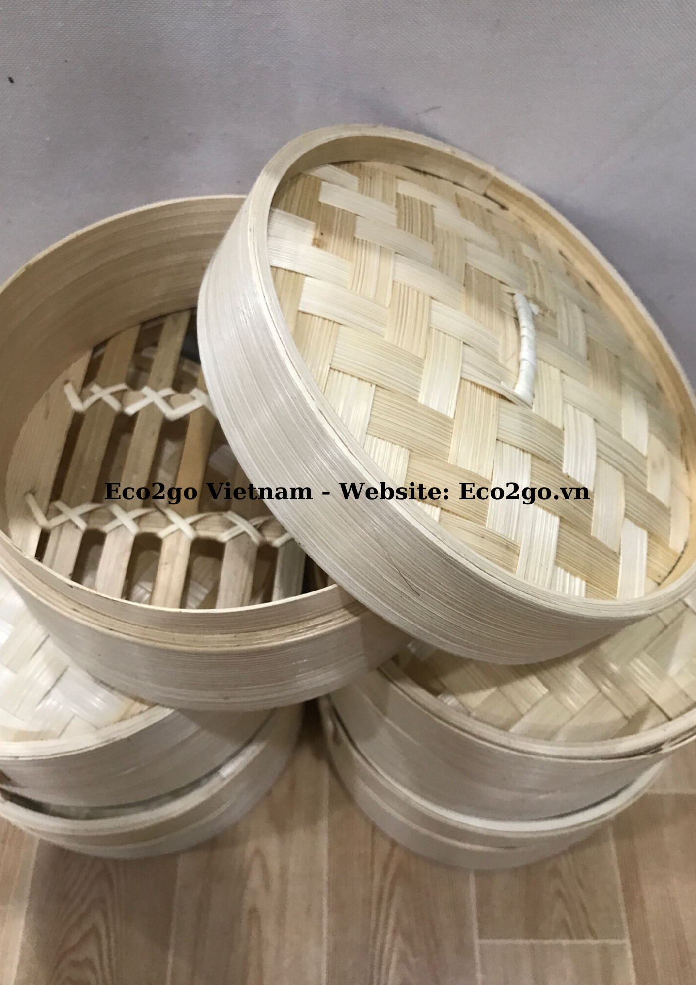 Mini Bamboo Steamer Basket Party Favor/ Bamboo Steamer For Cooking Made From Completely Natural And Ecofriendly By Eco2go