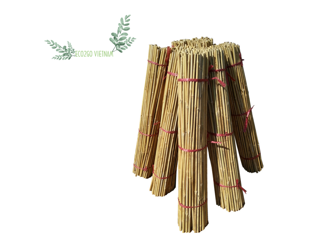 Best Selling Material Bamboo Stake/ Bamboo Cane/Bamboo Pole With Custom Size Agriculture, Support Plant Export by Eco2go Vietnam