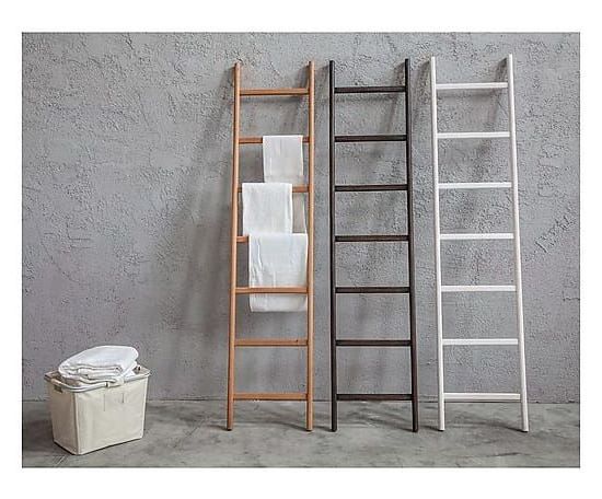 Decorative ladders for blankets & towels/ 100% organic bamboo blanket ladder high quality with free sample at Eco2go Vietnam