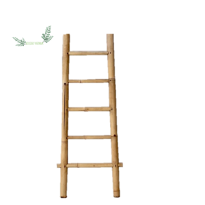 Decorative wooden Bamboo ladders/Bamboo Ladder Towel Rack 100% Natural Bamboo Made in Eco2go Viet Nam