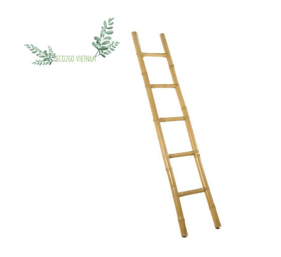 Natural Decorative Bamboo Ladder/ Bamboo Ladder Step With Custom Design And Cheap Price