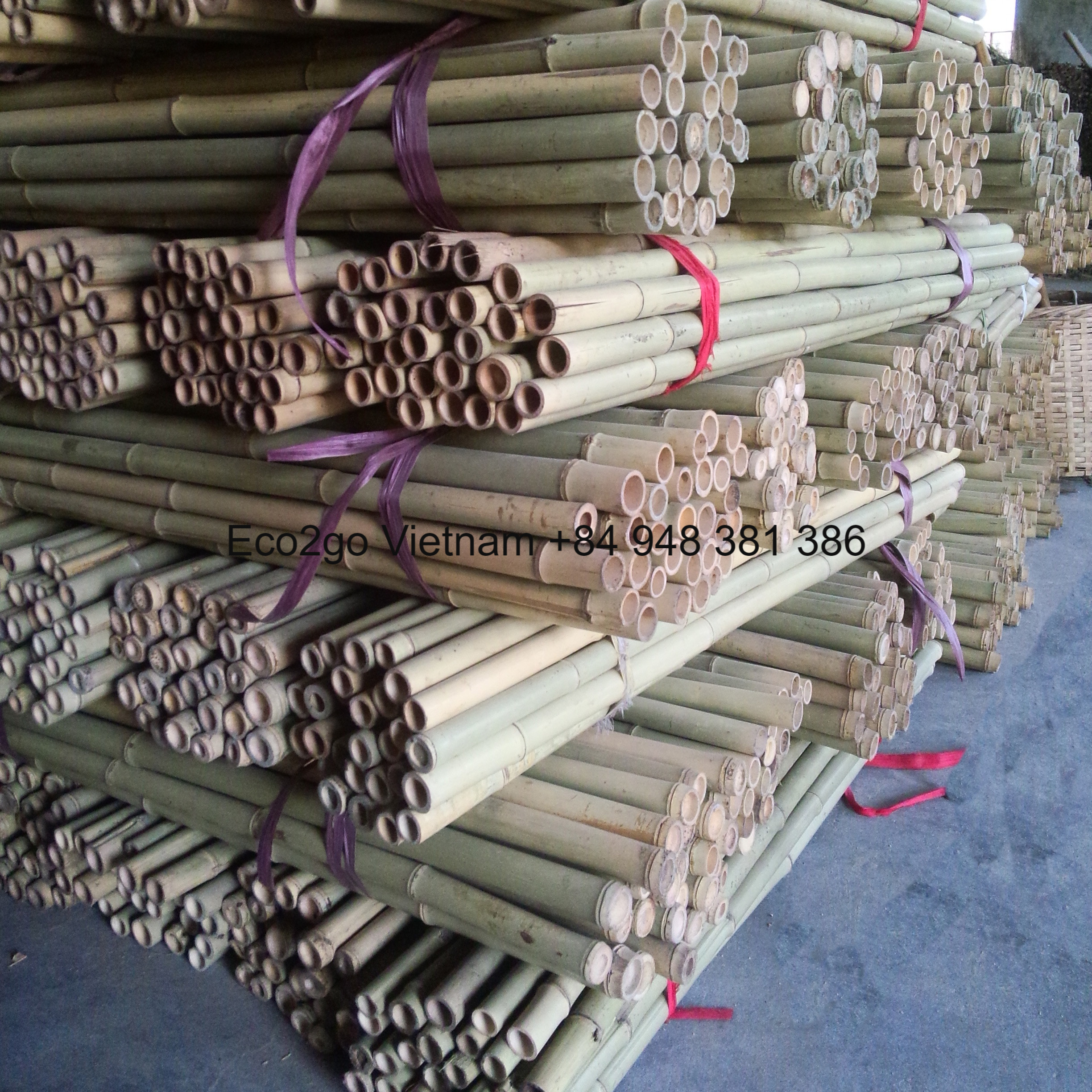 Good Price And High Quality Bamboo Poles 3m/ Bamboo Poles Price/Artificial bamboo poles Export From Eco2go Vietnam