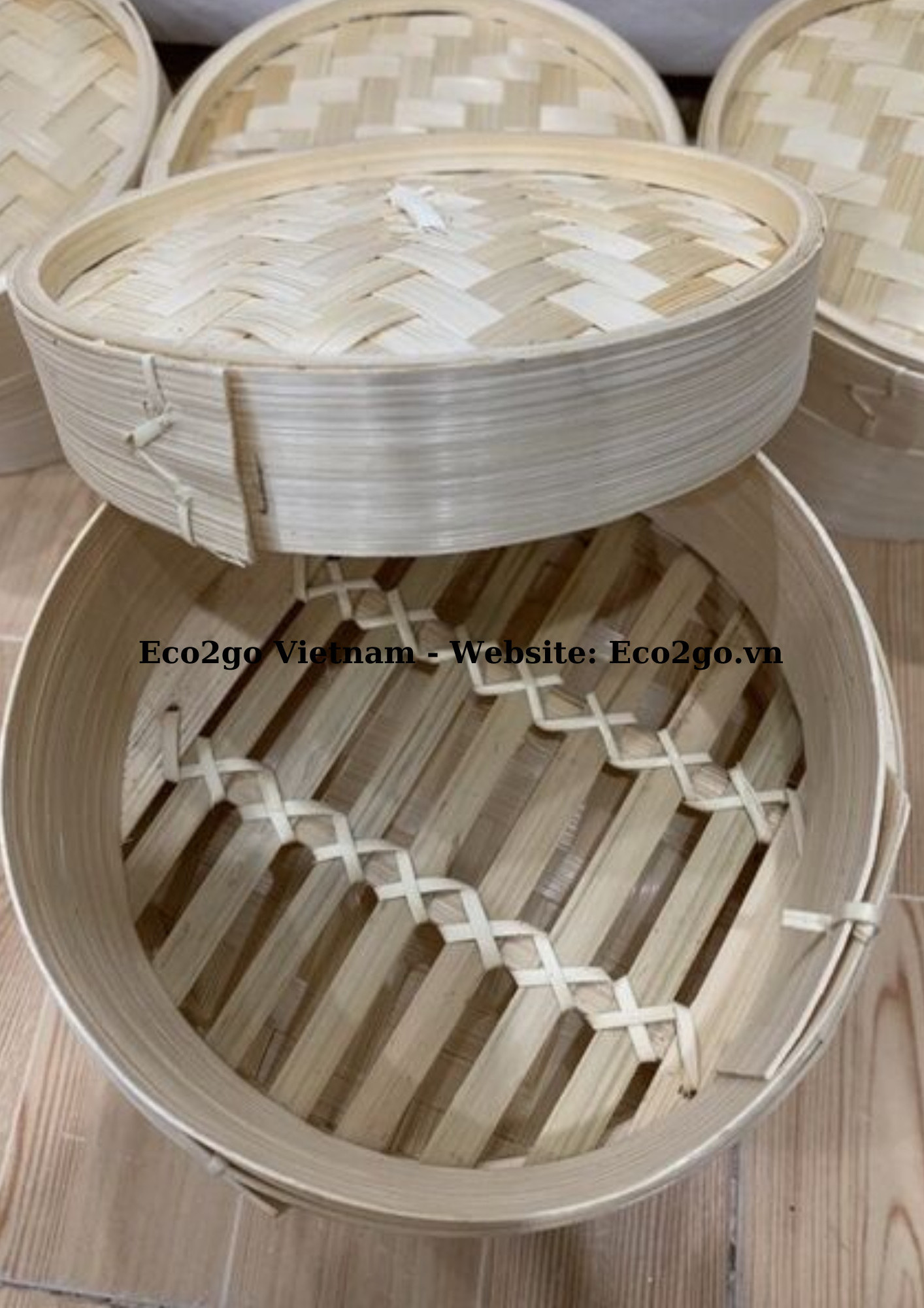 Mini Bamboo Steamer Basket Party Favor/ Bamboo Steamer For Cooking Made From Completely Natural And Ecofriendly By Eco2go