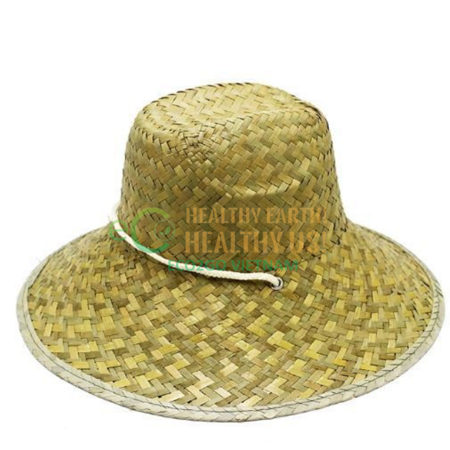 HOT TRENDING 2023!! NATURAL STRAWS HAT FOR WOMEN/STRAWS FEDORA HATS/ STRAWS HAT WITH LOGO CUSTOMIZED FROM ECO2GO VIET NAM