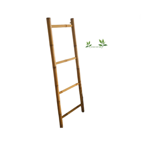 Accessories strong built bamboo ladders high quality for home use/ Accessories Bamboo Ladder Towel Rack