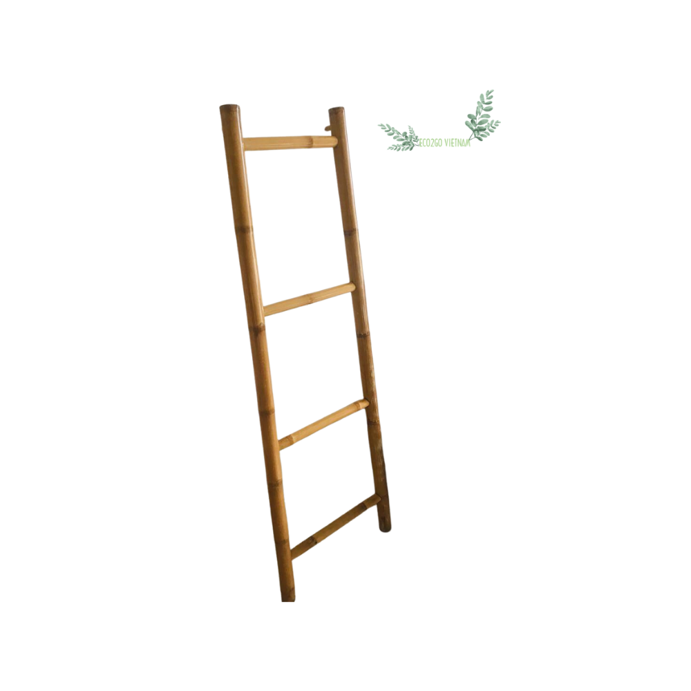 Top Trending 2024 Fashion and Natural Bamboo Ladder Bath Towel Rack Vietnam Hanging Clothes at Bathroom, Bedroom Made in Vietnam