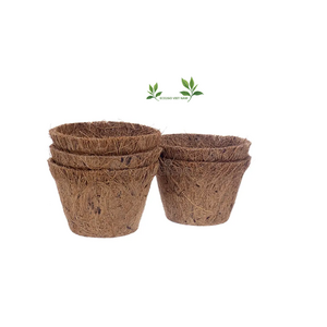 Coco coir pot With Free Sample In Vietnam/ Biodegradable 100% Coconut Fiber Pot/ Coconut Fiber Pot Made In Eco2go Vietnam