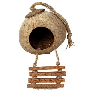 Biodegradable Coconut Bird House/ Coconut Bird Nest House/ Bird Coconut House With High Quality In Vietnam