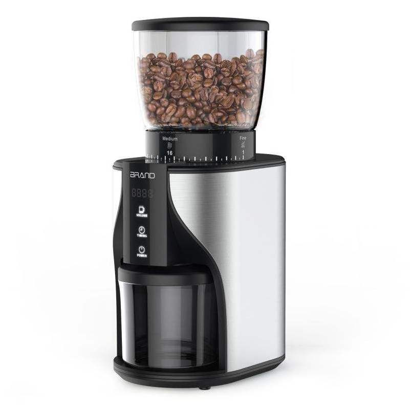 Stainless Steel Home and Commercial Hotel Cafe Shop Burr Spice Nut Mill Machine Electric Espresso Coffee Bean Grinder for Sale