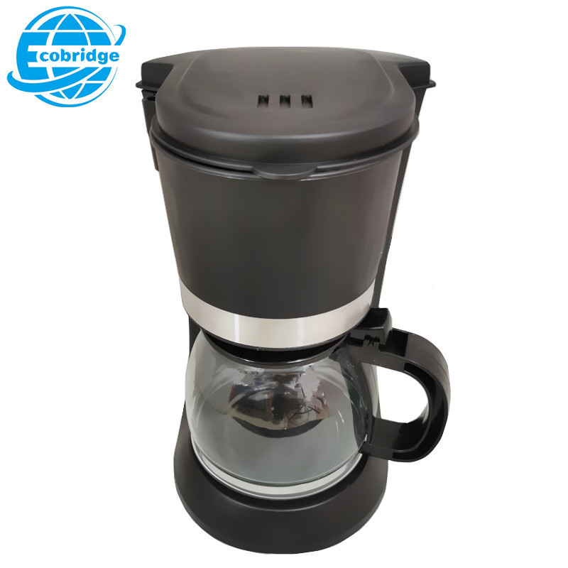 Can Heat French Portable Professional Glass Jar Electric Drip Coffee Maker 8-10 Cup Keep Warm Coffee Making Device