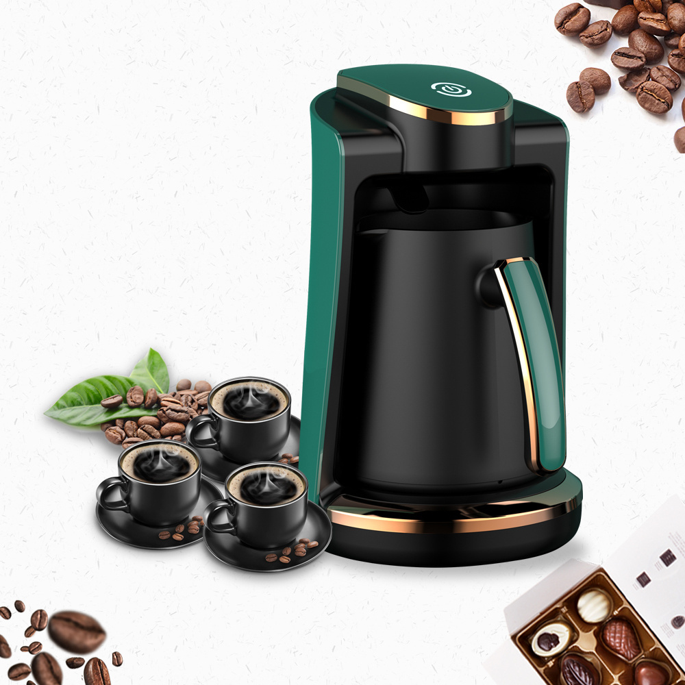 2024 Professional Automatic Mini Portable Coffee Making Machine Best Personal Small One Single Cup Electric Turkish Coffee Maker