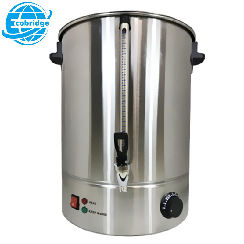 Stainless Steel Housing Electric Thermos Milk Tea Bucket Water Boiler 16L Drink Dispenser