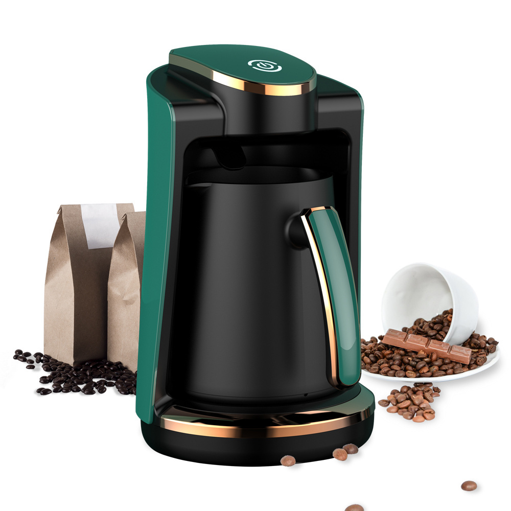 2024 Professional Automatic Mini Portable Coffee Making Machine Best Personal Small One Single Cup Electric Turkish Coffee Maker