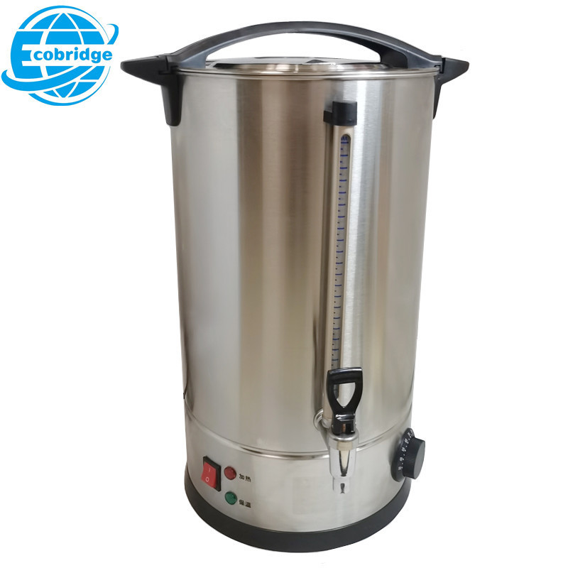 Domestic Electric Milk Tea Barrel Samovar Maker Turkish Heating Boilers 25-cup 30 35 100 50 Cups Heat Hot Water Boiler Urn