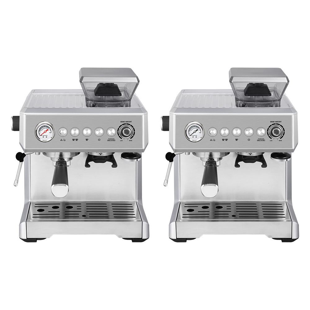 Fully Automatic Home and Commercial Barista Shop Use Espresso Maker Electric Smart Coffee Machine with Bean Grinder for Business