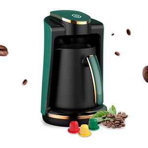 2024 Professional Automatic Mini Portable Coffee Making Machine Best Personal Small One Single Cup Electric Turkish Coffee Maker