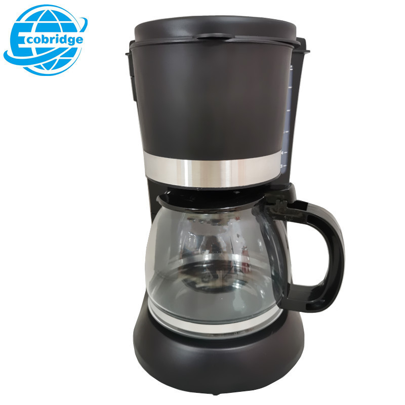 Can Heat French Portable Professional Glass Jar Electric Drip Coffee Maker 8-10 Cup Keep Warm Coffee Making Device