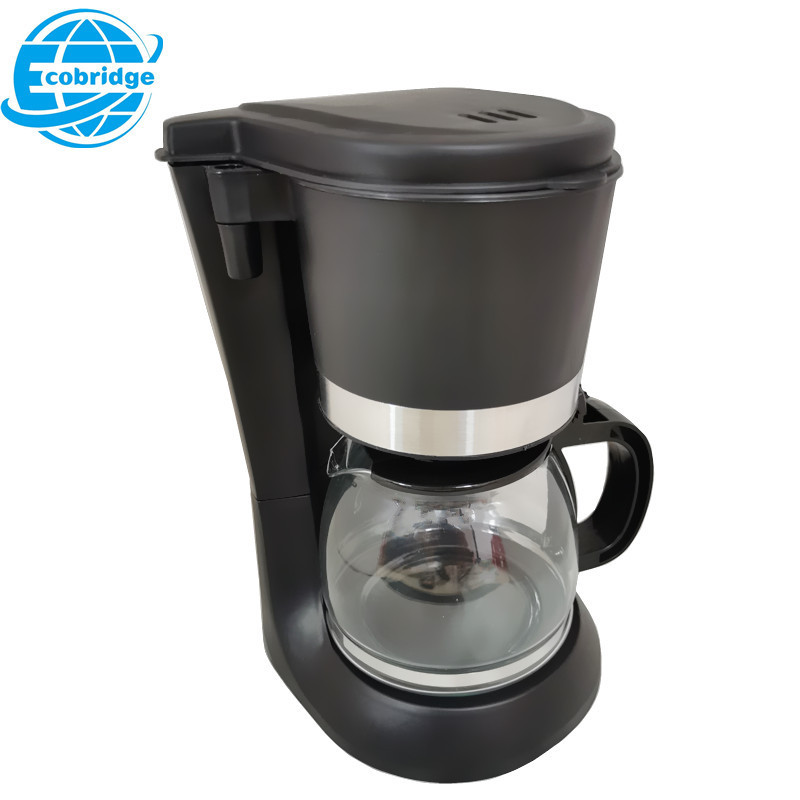 Can Heat French Portable Professional Glass Jar Electric Drip Coffee Maker 8-10 Cup Keep Warm Coffee Making Device