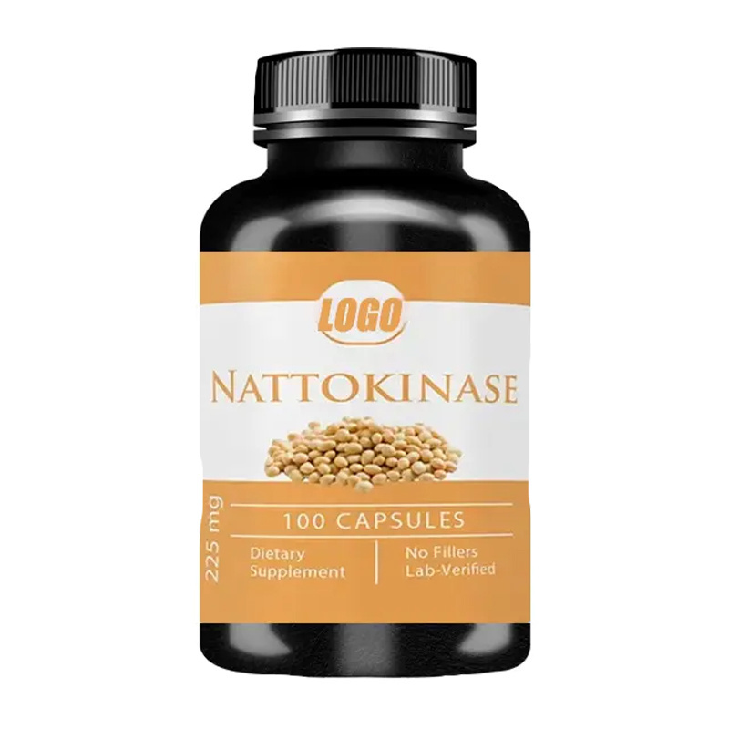 OEM organic serrapeptase nattokinase 2000fu supplements enzymes nattokinase Capsules