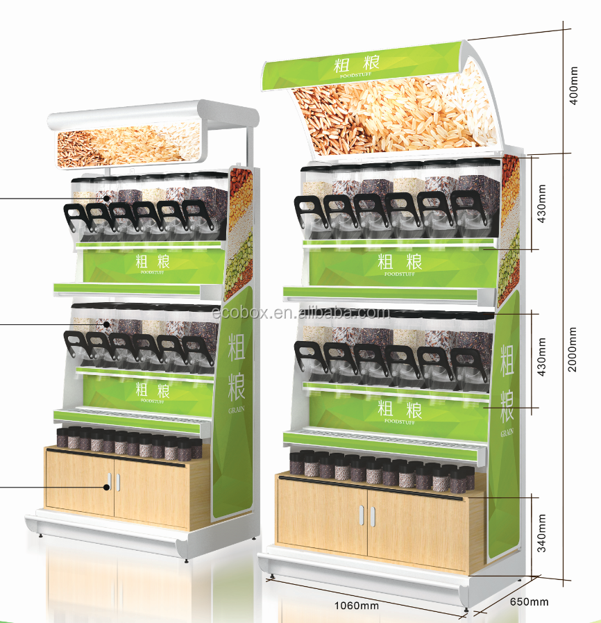 supermarket and retail store snack display racks candy display shelves