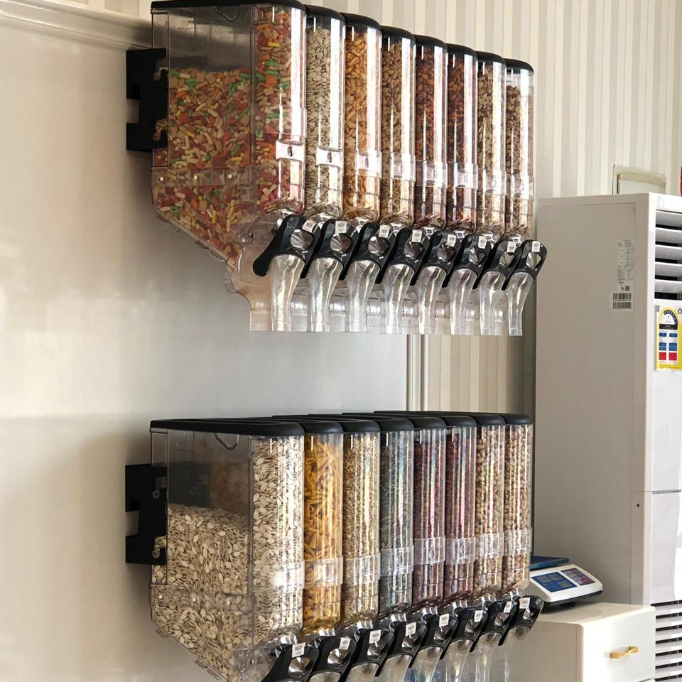 Ecobox bulk feed bins dry food dispenser for bulk products