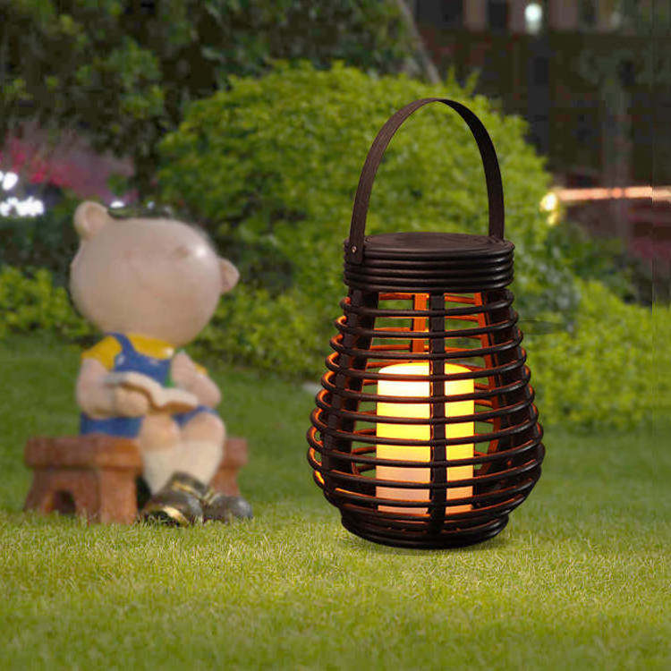 Bright max Solar candle light Hanging Lantern Waterproof LED Flickering Flameless Candle Mission Lights for Table,Outdoor