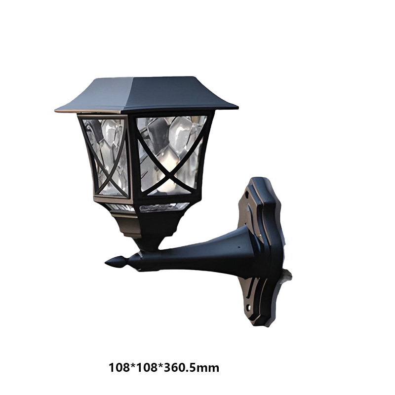 Outdoor Lighting Solar LED Corridor Lights Porch Wall Lamp Waterproof for Home Hotel