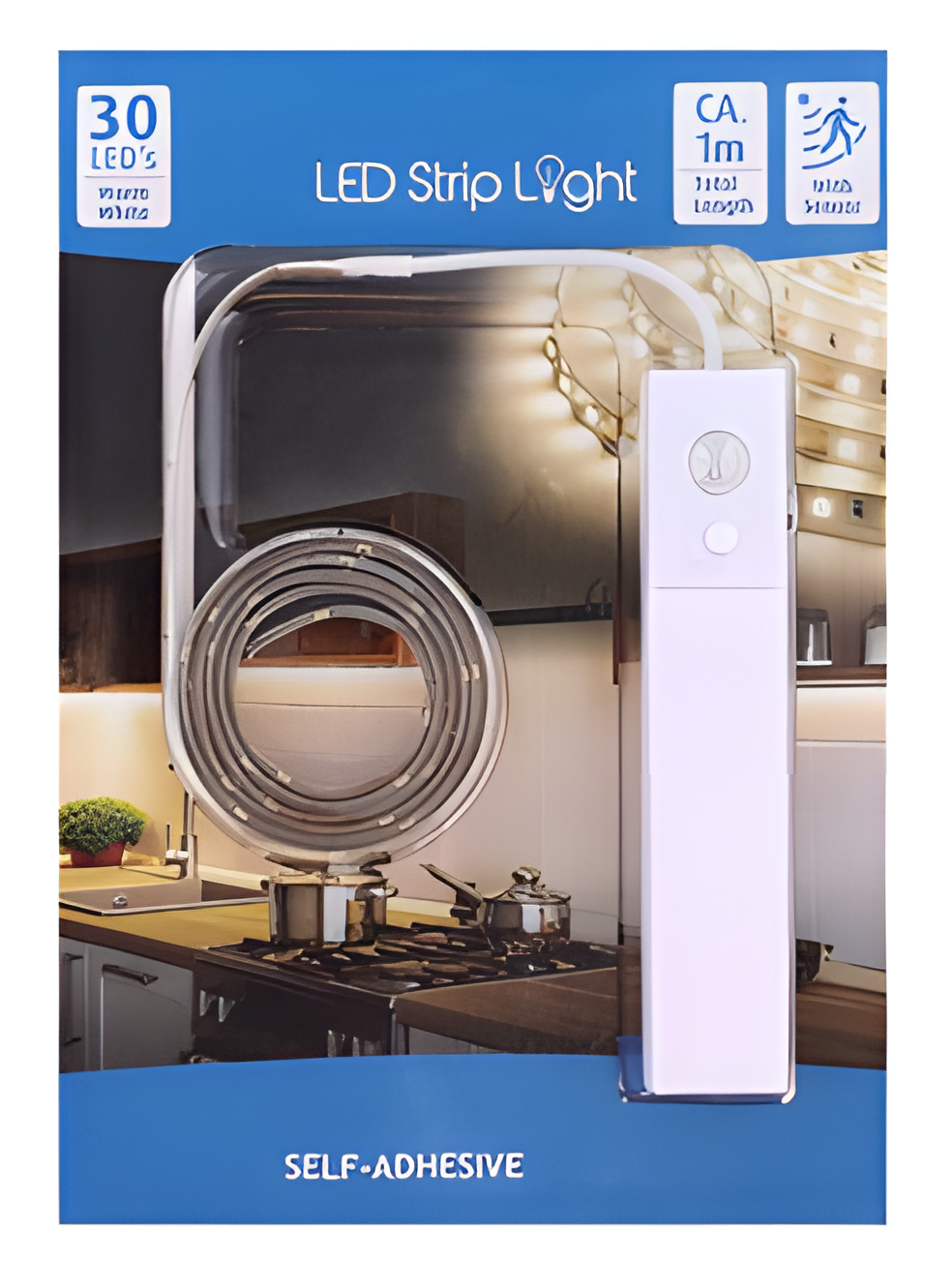 China hot selling Battery Operated Motion Sensor LED Strip Light Under Bed Wardrobe Cabinet Light smart led strip light