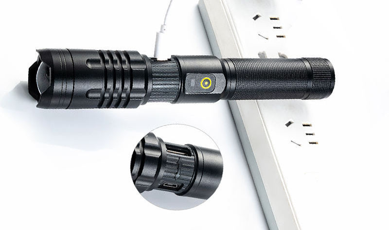 Lighting and circuitry design Aluminum Alloy Flashlights torches LED, Battery Powered