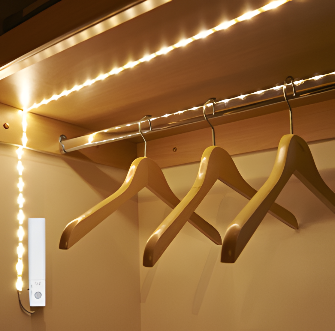 China hot selling Battery Operated Motion Sensor LED Strip Light Under Bed Wardrobe Cabinet Light smart led strip light