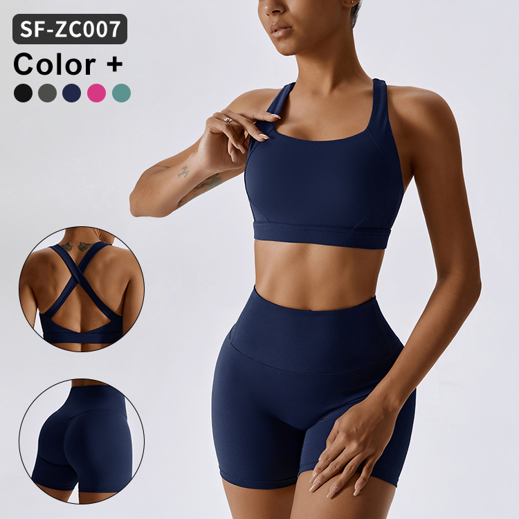 Custom Ladies Sports Clothes Suit Seamless Women Sportswear Girls Clothing Sets Gym Fitness Sets Women's Yoga Wear Sets