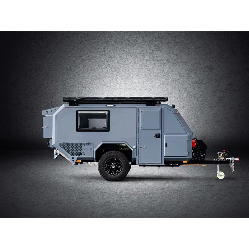 Mini camper trailers off road caravan mini rv camper expedition trailer aluminum framed travel trailers caravan campers