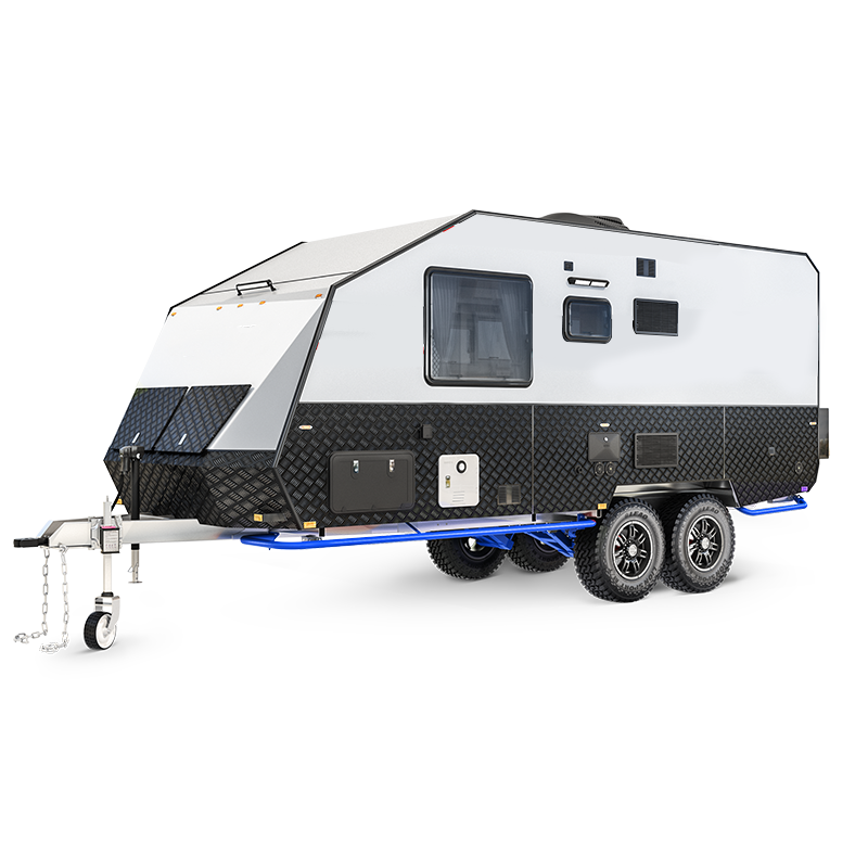 Travel trailers caravan 17ft camper trailer manufacturers china 5 passengers 4x4 rv camper luxury travel trailers