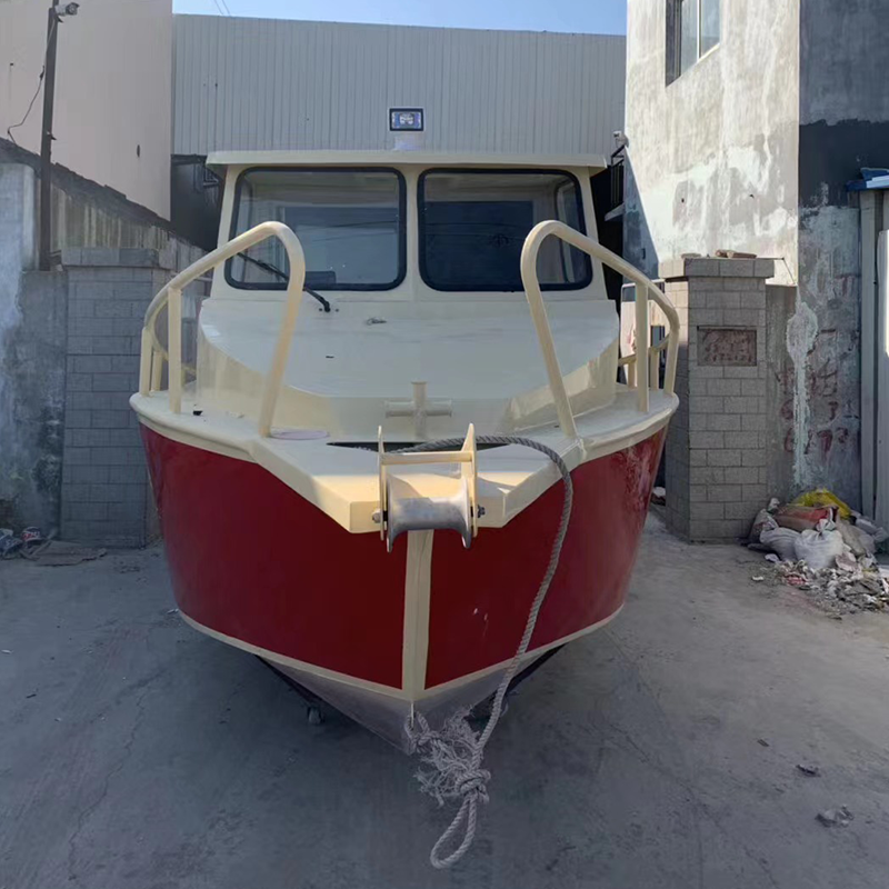 Aluminium boats 6-7m fishing sports fishing boat yacht luxury boat cabin cruiser factory customized