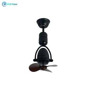 Highly recommended for export! Mini cafe bar frequency conversion moving ceiling fan balcony industrial fan