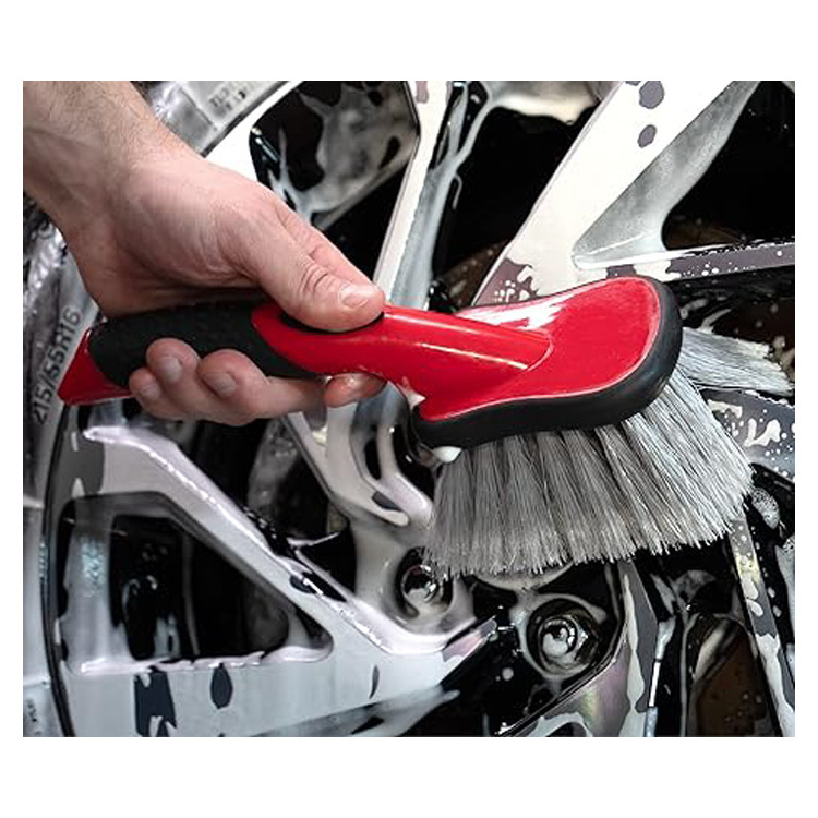 EcoClean Auto car Hub  Rim wash brush ,car detailing wheel brush,  Car rim Cleaning Brush